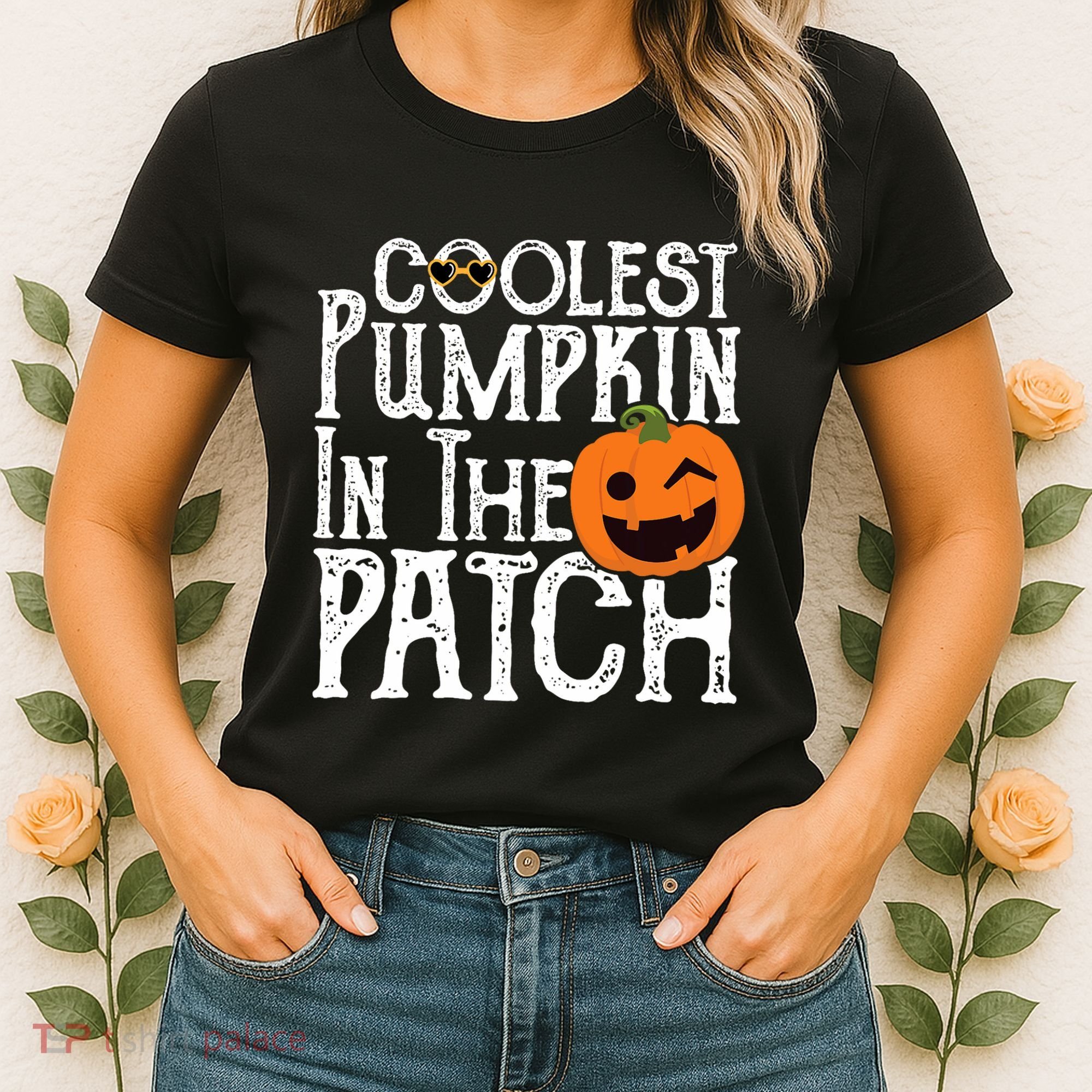 Coolest Pumpkin In The Patch Halloween Women's T-Shirt