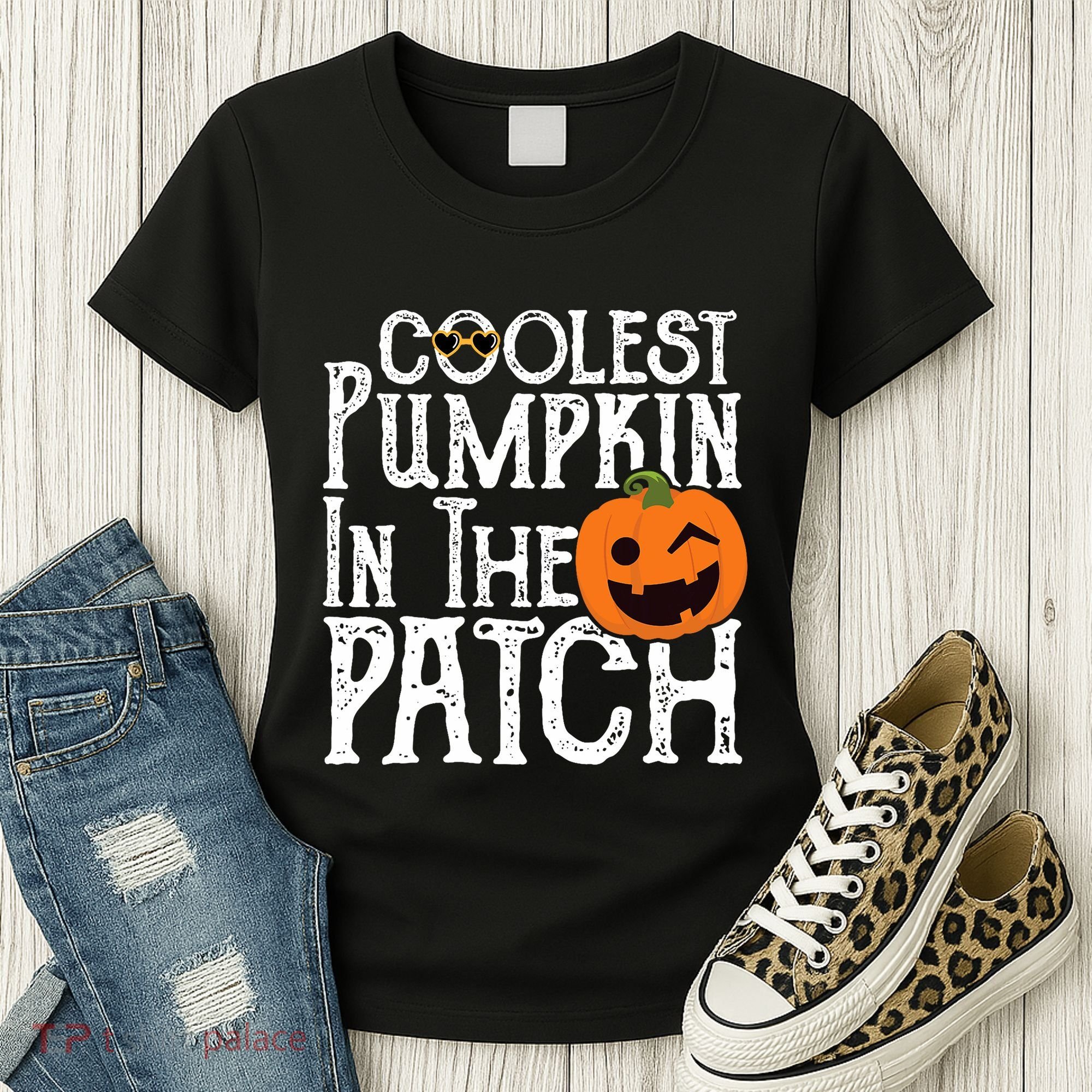 Coolest Pumpkin In The Patch Halloween Women's T-Shirt