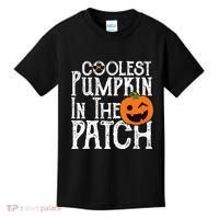 Coolest Pumpkin In The Patch Halloween Kids T-Shirt thumb 0