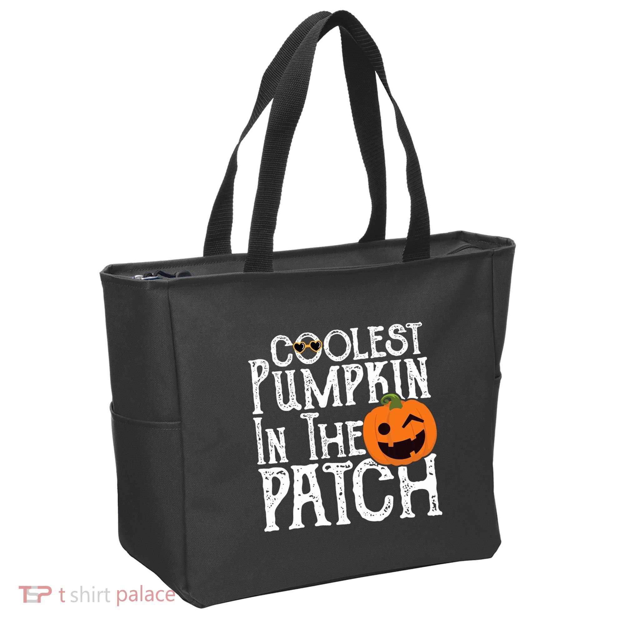 Coolest Pumpkin In The Patch Halloween Tote Bag