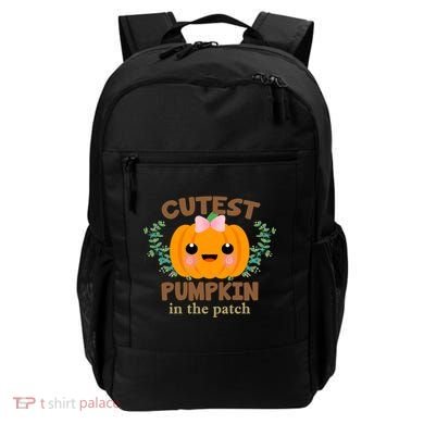 Cutest Pumpkin In The Patch October Backpack