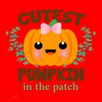Cutest Pumpkin In The Patch October Santa Hat thumb 1