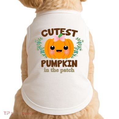 Cutest Pumpkin In The Patch October Doggie Tank