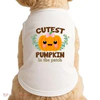 Cutest Pumpkin In The Patch October Doggie Tank thumb 0