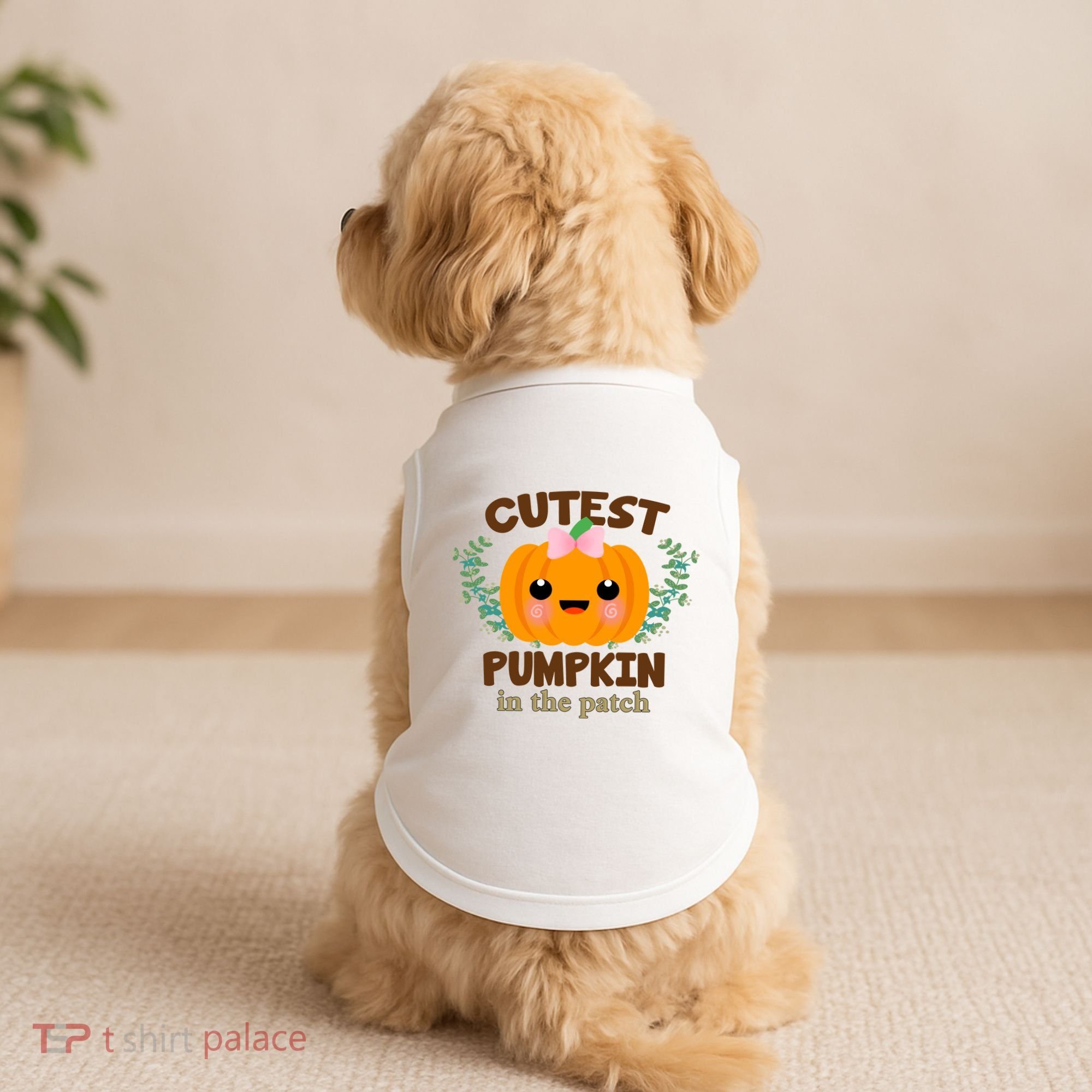 Cutest Pumpkin In The Patch October Doggie Tank