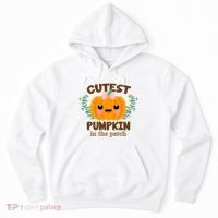 Cutest Pumpkin In The Patch October Hoodie thumb 0