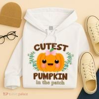 Cutest Pumpkin In The Patch October Hoodie thumb 4