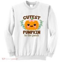 Cutest Pumpkin In The Patch October Sweatshirt thumb 0