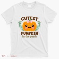Cutest Pumpkin In The Patch October T-Shirt thumb 0