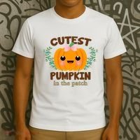 Cutest Pumpkin In The Patch October T-Shirt thumb 3