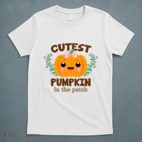 Cutest Pumpkin In The Patch October T-Shirt thumb 5