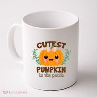 Cutest Pumpkin In The Patch October Coffee Mug thumb 0