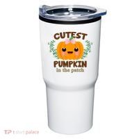 Cutest Pumpkin In The Patch October Tumbler thumb 0