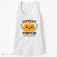 Cutest Pumpkin In The Patch October Women's Tank Top thumb 0