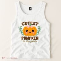 Cutest Pumpkin In The Patch October Tank Top thumb 2
