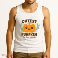 Cutest Pumpkin In The Patch October Tank Top thumb 3