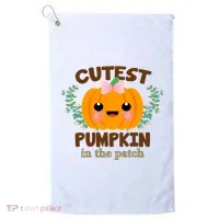 Cutest Pumpkin In The Patch October Golf Towel thumb 0