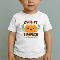 Cutest Pumpkin In The Patch October Toddler T-Shirt thumb 2