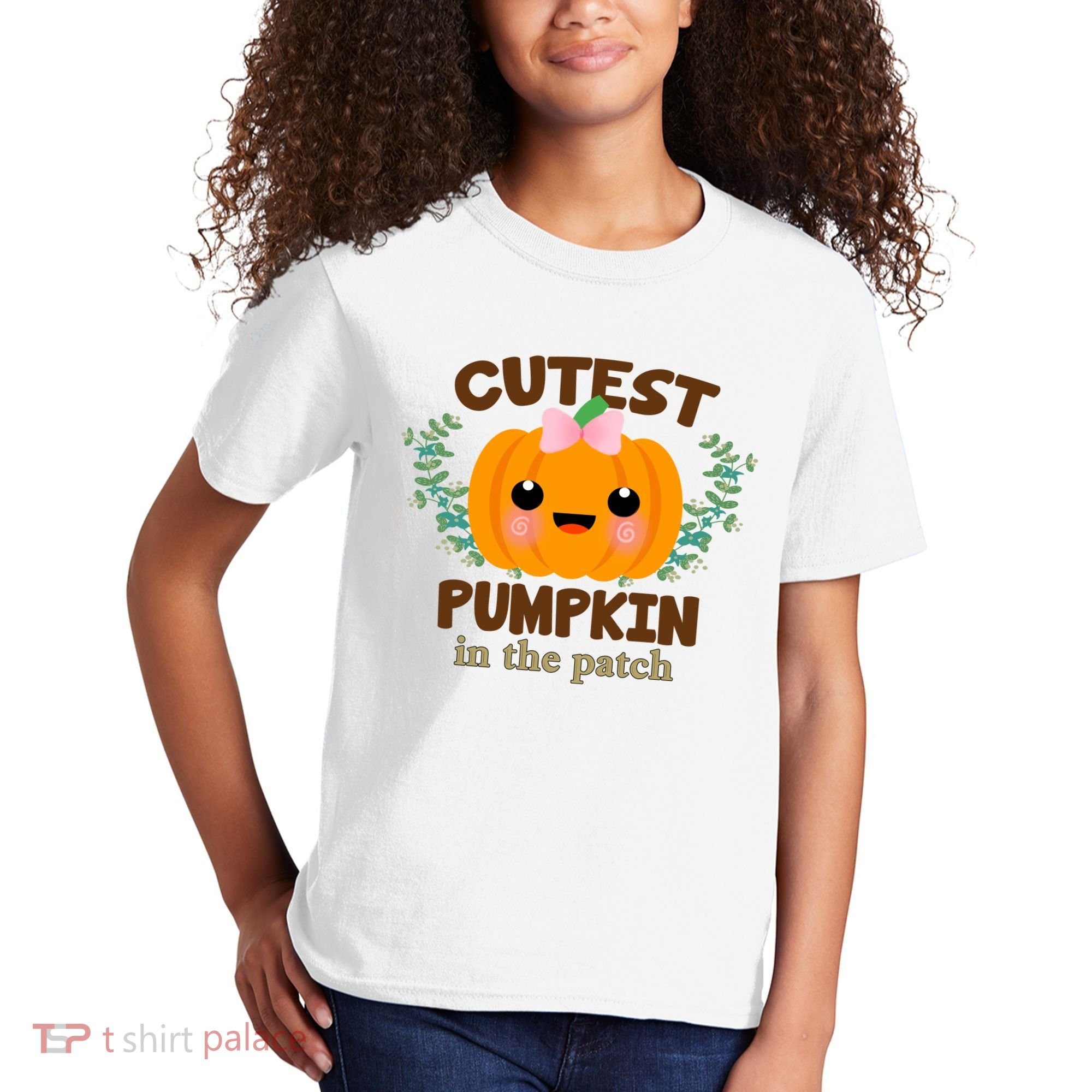 Cutest Pumpkin In The Patch October Kids T-Shirt