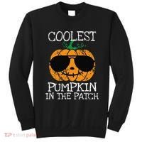 Coolest Pumpkin In The Patch Halloween Sweatshirt thumb 0