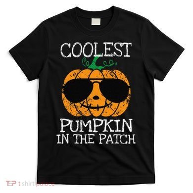 Coolest Pumpkin In The Patch Halloween T-Shirt