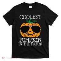 Coolest Pumpkin In The Patch Halloween T-Shirt thumb 0