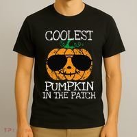 Coolest Pumpkin In The Patch Halloween T-Shirt thumb 3