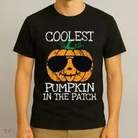 Coolest Pumpkin In The Patch Halloween T-Shirt thumb 3