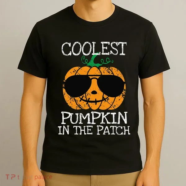 Coolest Pumpkin In The Patch Halloween T-Shirt