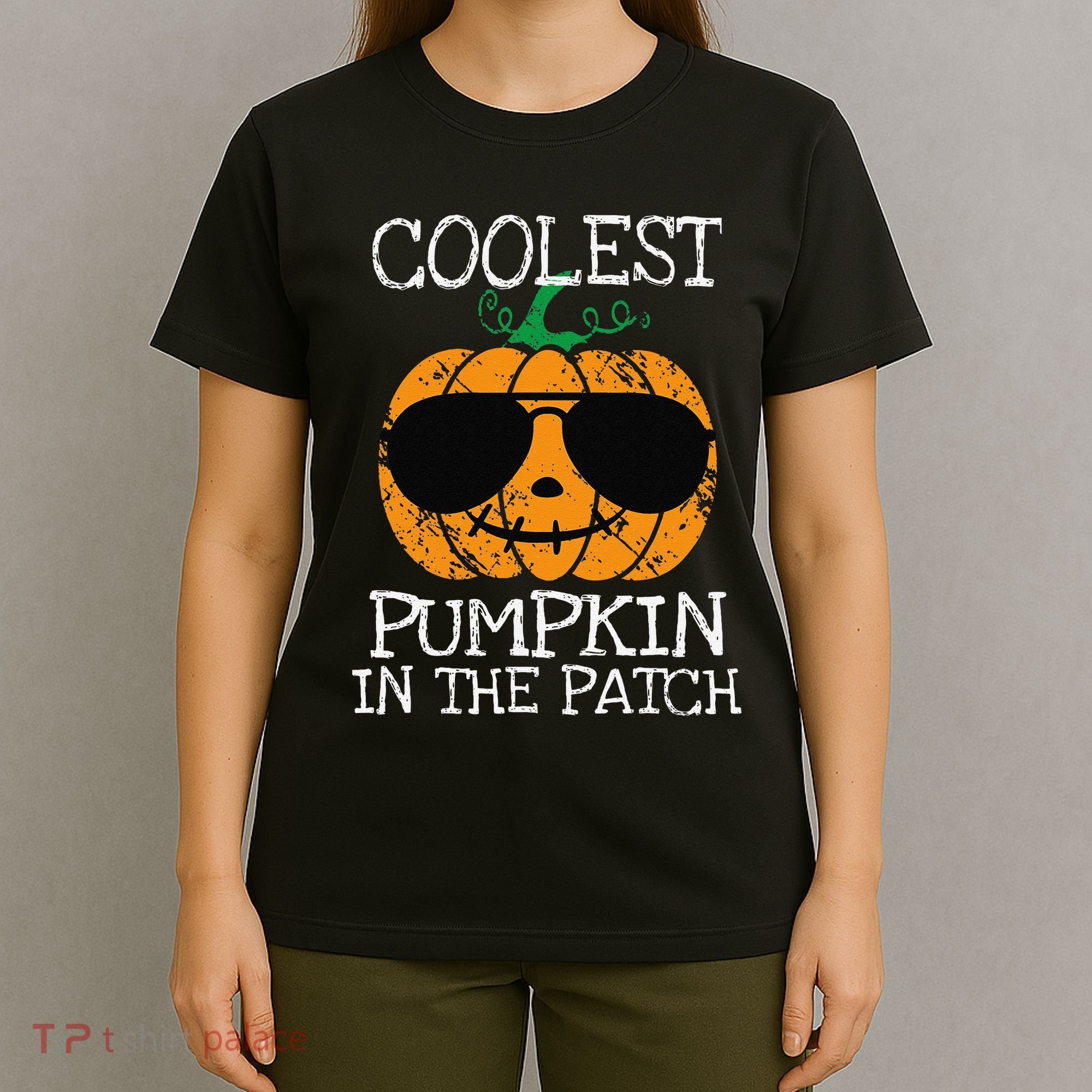 Coolest Pumpkin In The Patch Halloween T-Shirt