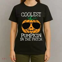 Coolest Pumpkin In The Patch Halloween T-Shirt thumb 4
