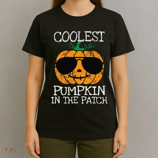 Coolest Pumpkin In The Patch Halloween T-Shirt