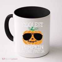Coolest Pumpkin In The Patch Halloween Coffee Mug thumb 0