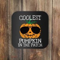 Coolest Pumpkin In The Patch Halloween Coaster thumb 0