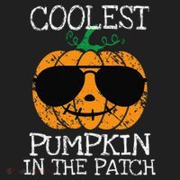 Coolest Pumpkin In The Patch Halloween Hat thumb 2