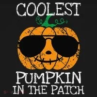 Coolest Pumpkin In The Patch Halloween Toddler Hoodie thumb 2