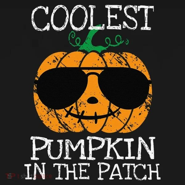 Coolest Pumpkin In The Patch Halloween Toddler Hoodie
