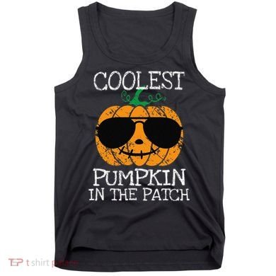 Coolest Pumpkin In The Patch Halloween Tank Top