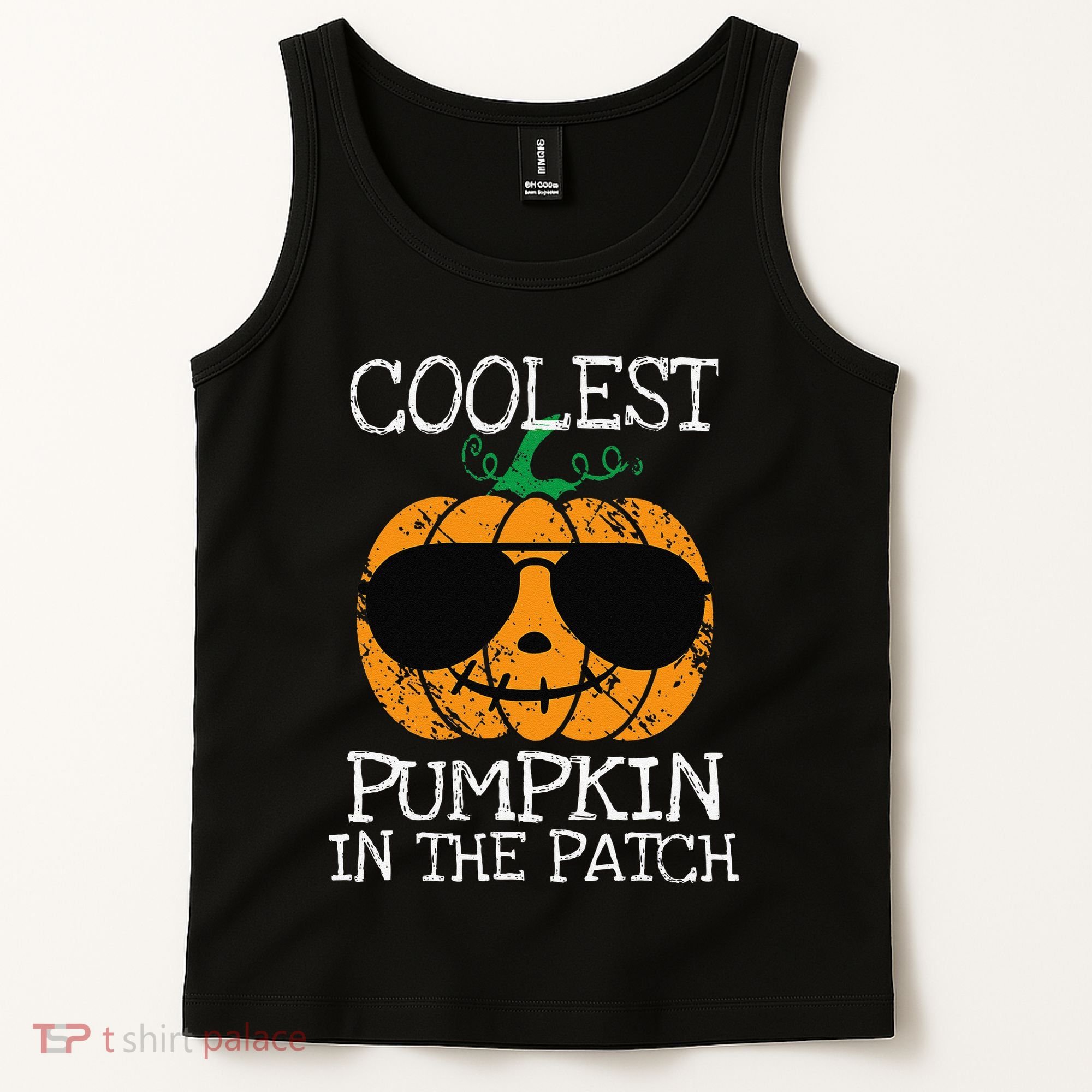 Coolest Pumpkin In The Patch Halloween Tank Top