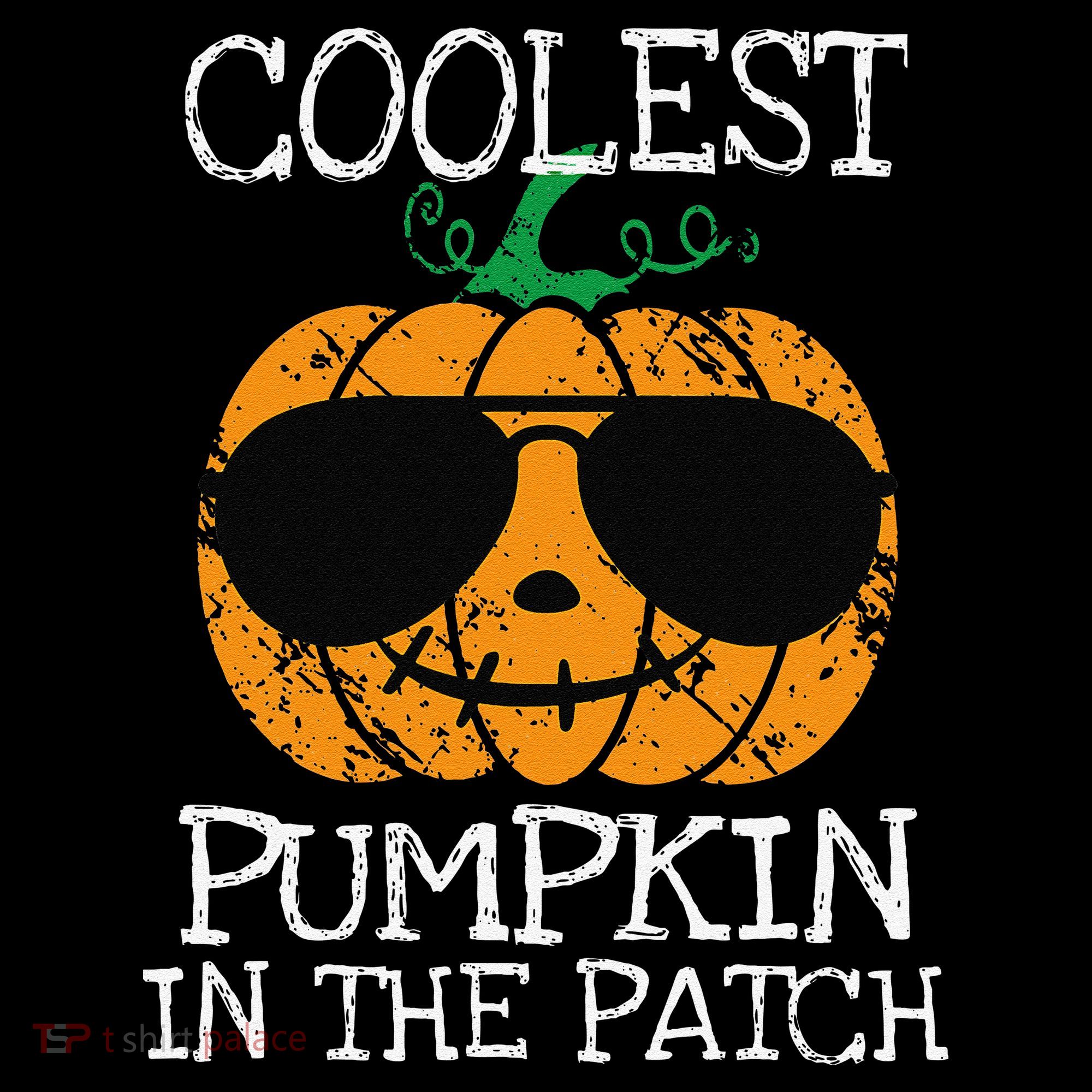 Coolest Pumpkin In The Patch Halloween Toddler T-Shirt