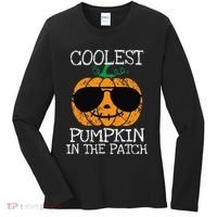 Coolest Pumpkin In The Patch Halloween Women's Long Sleeve Shirt thumb 0