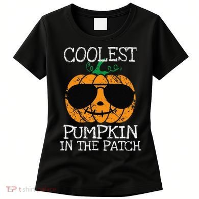 Coolest Pumpkin In The Patch Halloween Women's T-Shirt