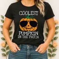Coolest Pumpkin In The Patch Halloween Women's T-Shirt thumb 2