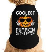 Coolest Pumpkin In The Patch Funny Halloween Doggie Tank thumb 0