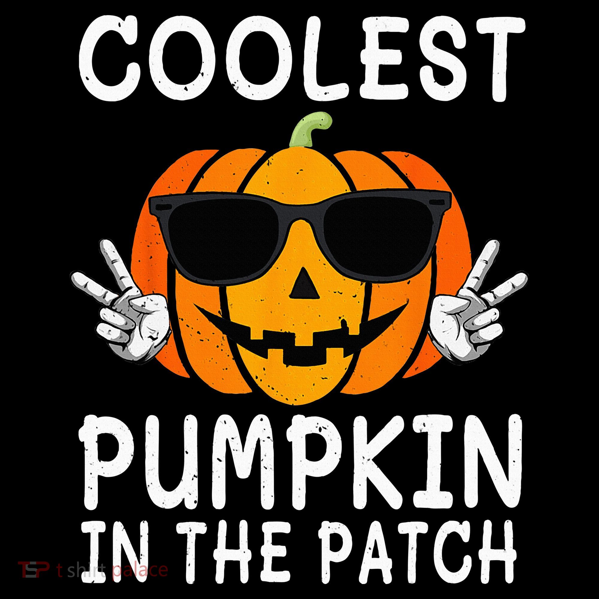 Coolest Pumpkin In The Patch Funny Halloween Women's Hoodie