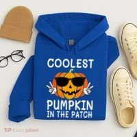 Coolest Pumpkin In The Patch Funny Halloween Hoodie thumb 4