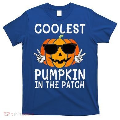 Coolest Pumpkin In The Patch Funny Halloween T-Shirt