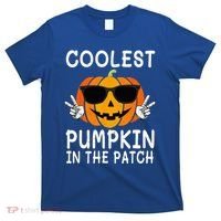Coolest Pumpkin In The Patch Funny Halloween T-Shirt thumb 0