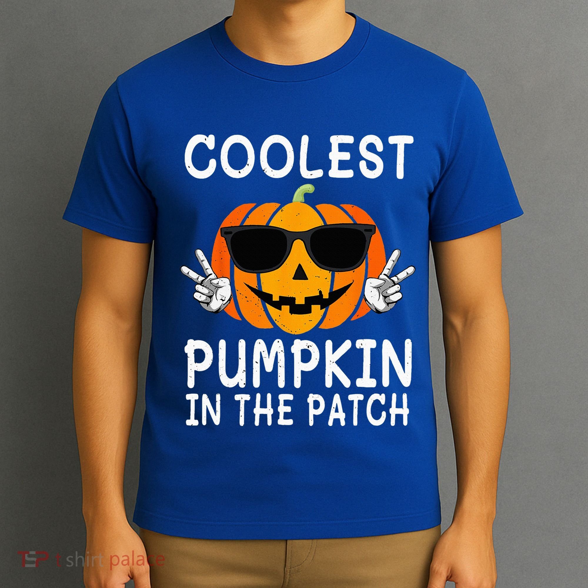 Coolest Pumpkin In The Patch Funny Halloween T-Shirt