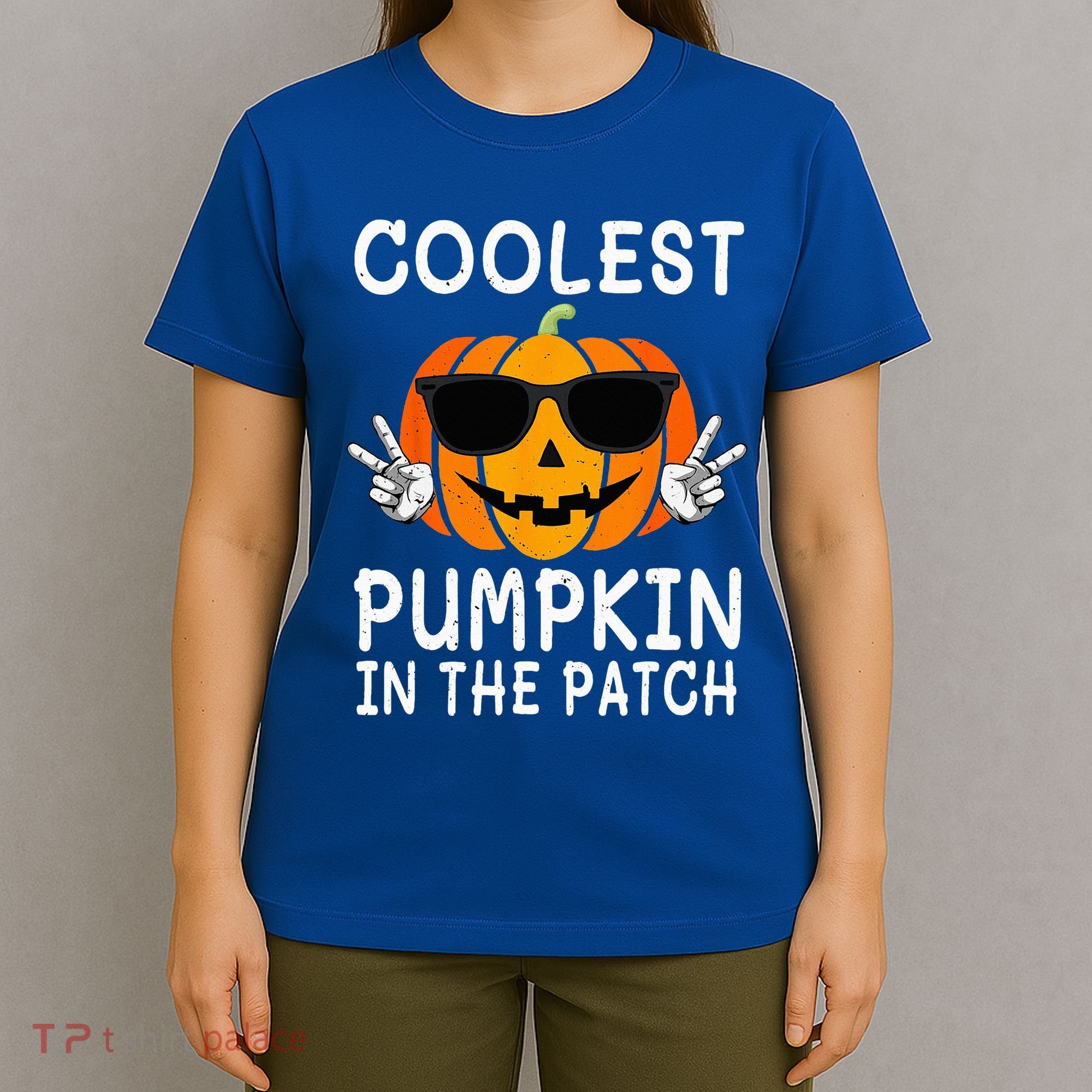 Coolest Pumpkin In The Patch Funny Halloween T-Shirt